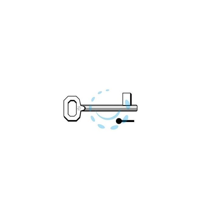 CHIAVI PATENT PASSEPARTOUT BONAITI, ISEO, MP 5012 - 5012