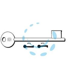 CHIAVI PATENT PASSEPARTOUT CORNI, BONAITI, GB - 6P7D