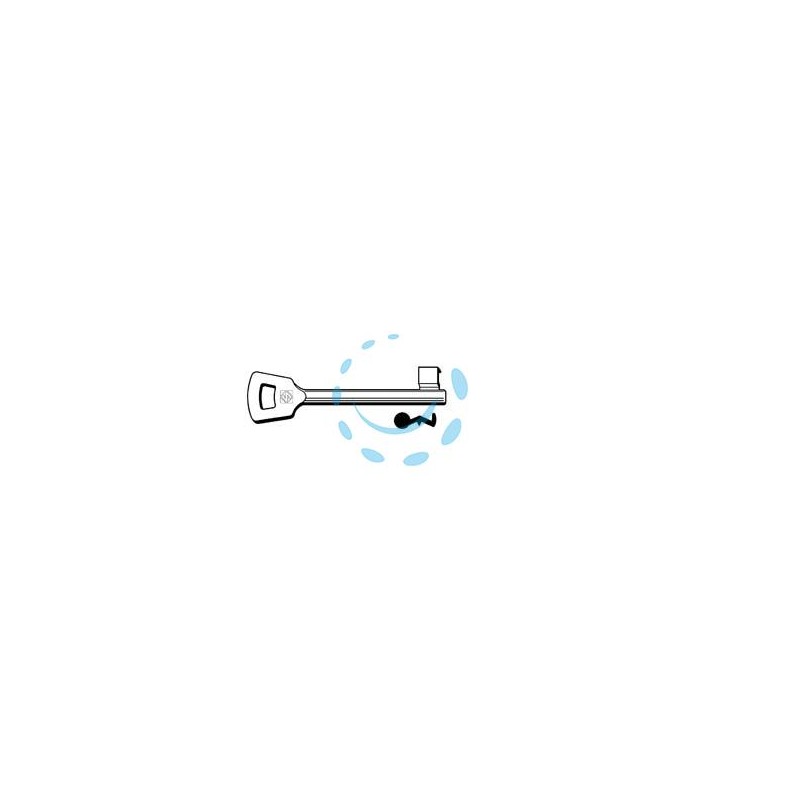 CHIAVI PATENT PASSEPARTOUT NEMEF 6NFH5L - 6NFH5L