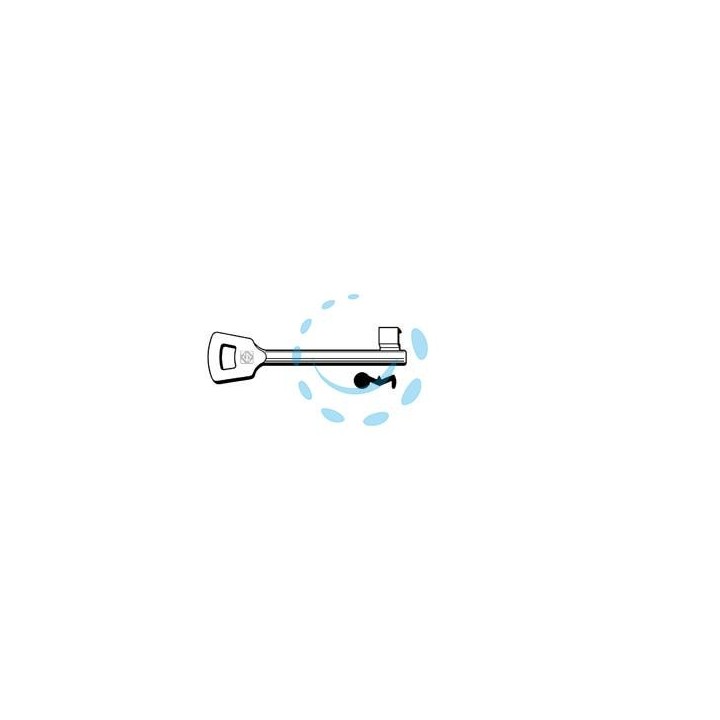 CHIAVI PATENT PASSEPARTOUT NEMEF 6NFH6L - 6NFH6L