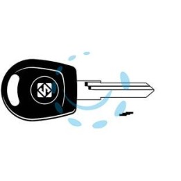 CHIAVI HUF CON TRASPONDER PER AUTO AUDI - HU49T10 con Crypto Code