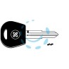CHIAVI AUTO LOOK A-LIKE PORTA TRANSPONDER DWO5TE