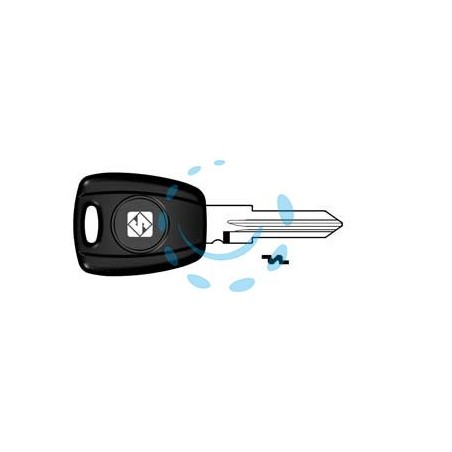 CHIAVI AUTO LOOK A-LIKE PORTA TRANSPONDER GT15RTE