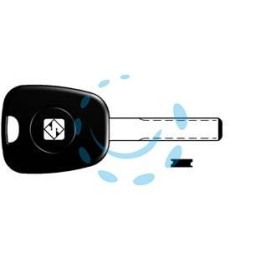 CHIAVI AUTO LOOK A-LIKE PORTA TRANSPONDER HU83TE - HU83TE
