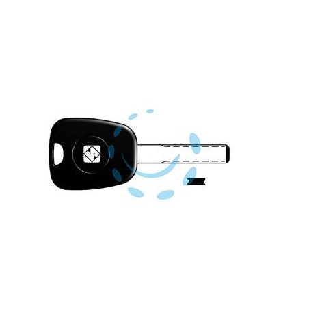 CHIAVI AUTO LOOK A-LIKE PORTA TRANSPONDER HU83TE