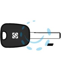 CHIAVI AUTO LOOK A-LIKE PORTA TRANSPONDER HU92RTE