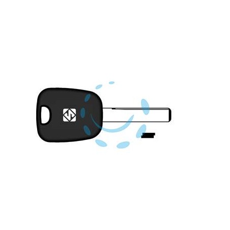 CHIAVI AUTO LOOK A-LIKE PORTA TRANSPONDER HU92RTE