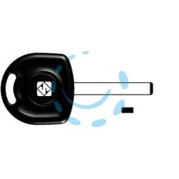 CHIAVI AUTO LOOK A-LIKE PORTA TRANSPONDER HU100TE - HU100TE