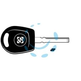 CHIAVI AUTO LOOK A-LIKE PORTA TRANSPONDER HU116TE - HU116TE