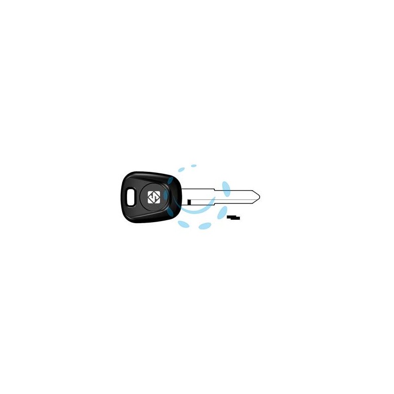 CHIAVI AUTO LOOK A-LIKE PORTA TRANSPONDER HU133RTE