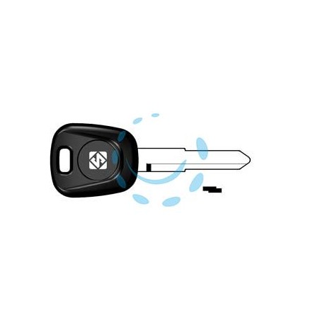 CHIAVI AUTO LOOK A-LIKE PORTA TRANSPONDER HU133RTE