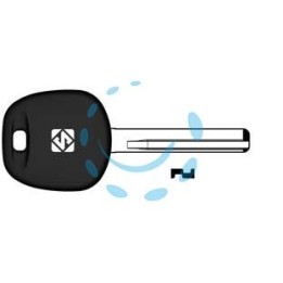 CHIAVI AUTO LOOK A-LIKE PORTA TRANSPONDER HYN17BTE - HYN17BTE