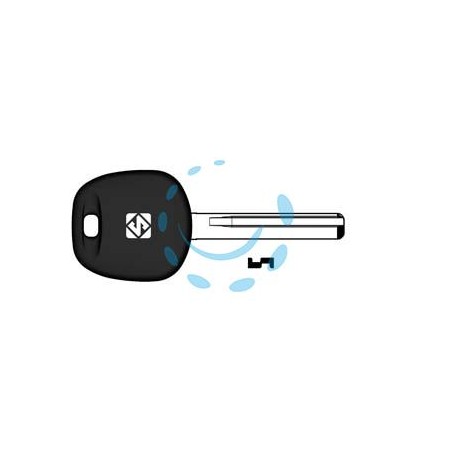 CHIAVI AUTO LOOK A-LIKE PORTA TRANSPONDER HYN17RBTE