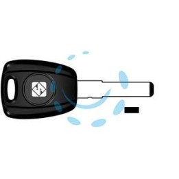 CHIAVI AUTO LOOK A-LIKE PORTA TRANSPONDER SIP22TE - SIP22TE