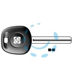 CHIAVI AUTO LOOK A-LIKE PORTA TRANSPONDER TOY40BTE - TOY40BTE