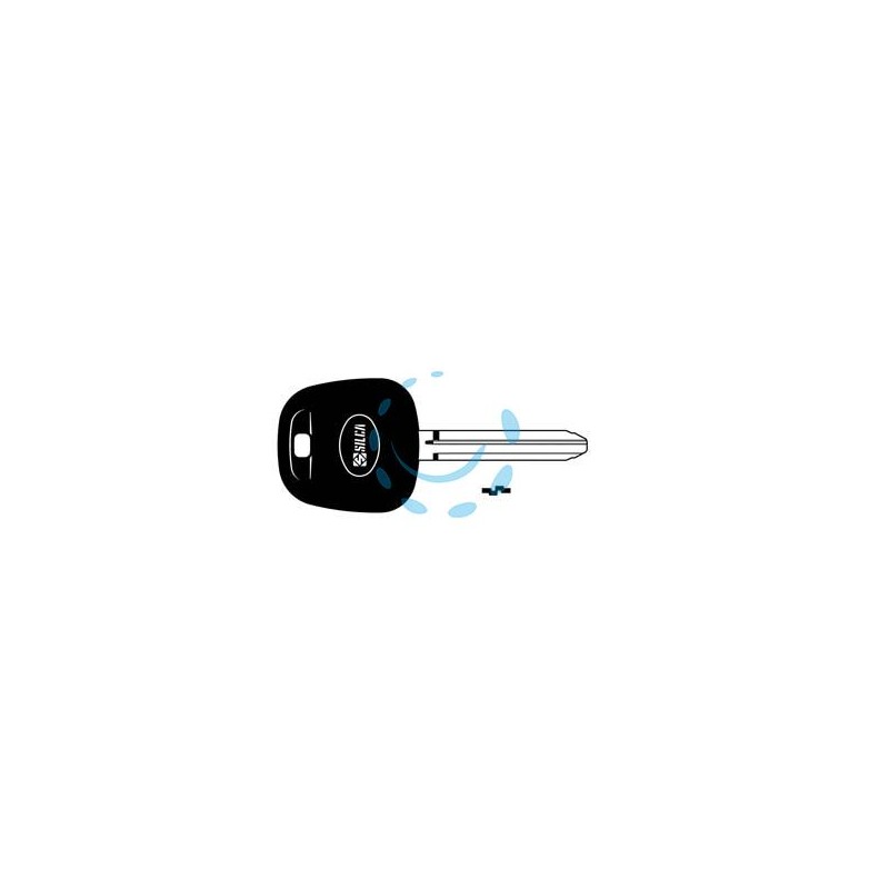 CHIAVI AUTO LOOK A-LIKE PORTA TRANSPONDER TOY43TE