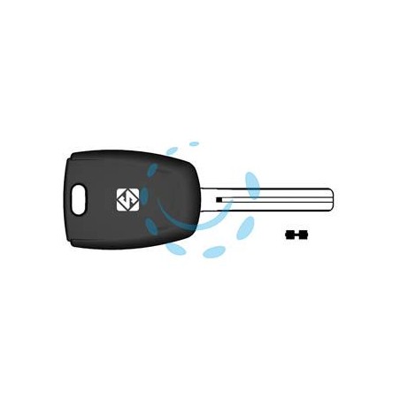 CHIAVI AUTO LOOK A-LIKE PORTA TRANSPONDER TOY49TE