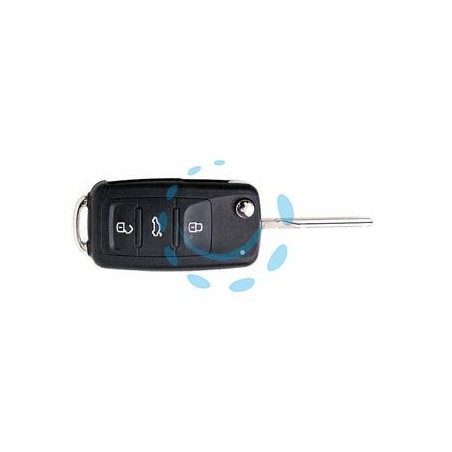 RADIOCOMANDO AUTO CON TRANSPONDER HU66R09 VOLKSWAGEN
