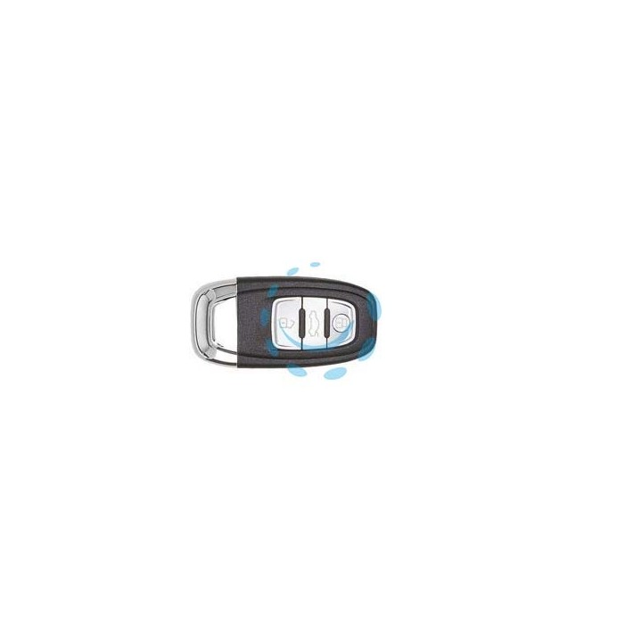 RADIOCOMANDO AUTO CON TRANSPONDER HU66S04 AUDI - HU66S04 - 3 bottoni 