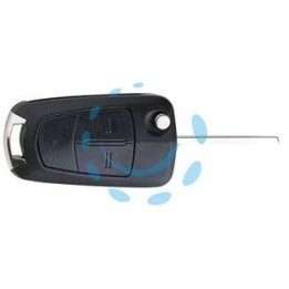 RADIOCOMANDO AUTO CON TRANSPONDER HU100AR02 OPEL - HU100AR02 - 2 bottoni