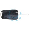 RADIOCOMANDO AUTO CON TRANSPONDER HU100AR02 OPEL