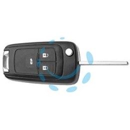 RADIOCOMANDO AUTO CON TRANSPONDER HU100R01 OPEL - HU100R01 - 3 bottoni