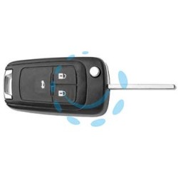 RADIOCOMANDO AUTO CON TRANSPONDER HU100R01 OPEL