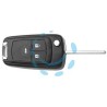 RADIOCOMANDO AUTO CON TRANSPONDER HU100R01 OPEL