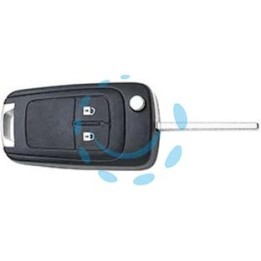 RADIOCOMANDO AUTO CON TRANSPONDER HU100R02 OPEL - HU100R02 - 2 bottoni
