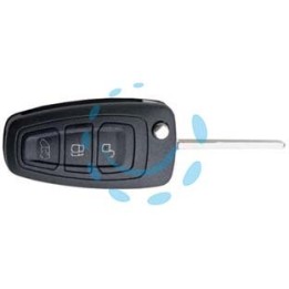 RADIOCOMANDO AUTO CON TRANSPONDER HU101BR38 FORD - HU101BR38 - 3 bottoni 