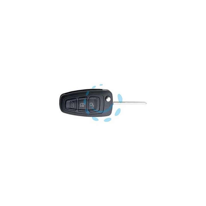 RADIOCOMANDO AUTO CON TRANSPONDER HU101BR38 FORD - HU101BR38 - 3 bottoni 