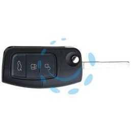 RADIOCOMANDO AUTO CON TRANSPONDER HU101R10 FORD - HU101R10 - 3 bottoni