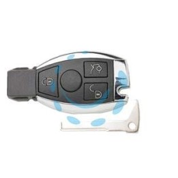 RADIOCOMANDO AUTO CON TRANSPONDER HU106S23 MERCEDES - HU106S23 - 3 bottoni