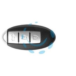RADIOCOMANDO AUTO CON TRANSPONDER NSN14P01 NISSAN - NSN14P01 - 3 bottoni