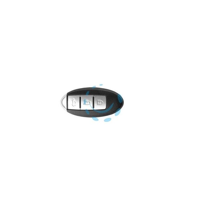 RADIOCOMANDO AUTO CON TRANSPONDER NSN14P01 NISSAN - NSN14P01 - 3 bottoni