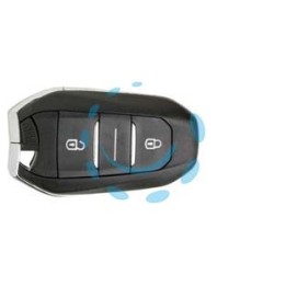 RADIOCOMANDO AUTO CON TRANSPONDER VA-P25 CITROEN PEUGEOT - VA-P25 - 3 bottoni 