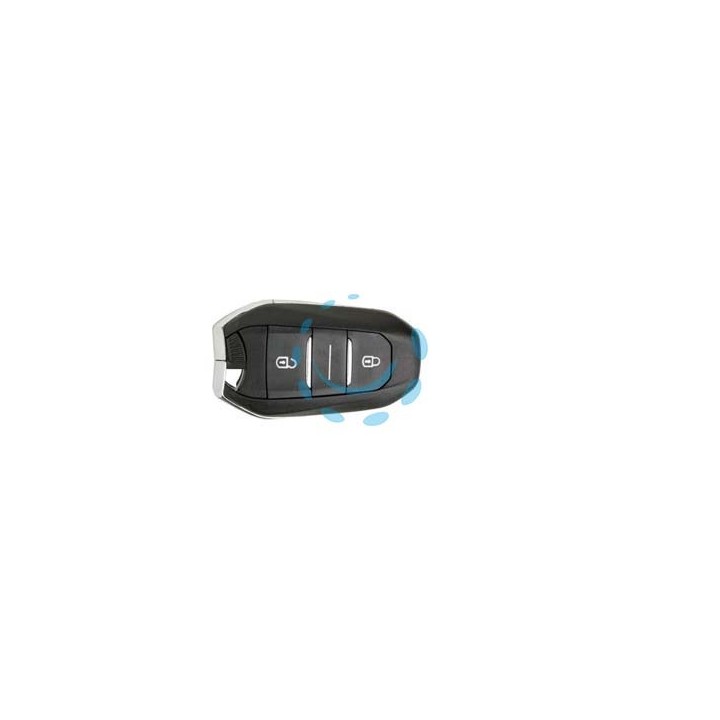 RADIOCOMANDO AUTO CON TRANSPONDER VA-P25 CITROEN PEUGEOT - VA-P25 - 3 bottoni 
