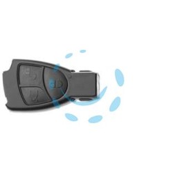 COVER CHIAVI PER AUTO MERCEDES HURS5 - HURS5 - 3 bottoni