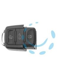 COVER CHIAVI PER AUTO SKODA VOLKSWAGEN SEAT HURSA8 - HURSA8 - 3 bottoni