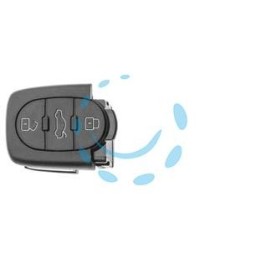 COVER CHIAVI PER AUTO AUDI VOLKSWAGEN HURSB8 - HURSB8 - 3 bottoni