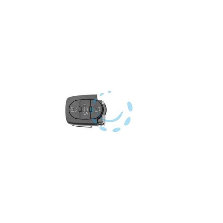 COVER CHIAVI PER AUTO AUDI VOLKSWAGEN HURSB8 - HURSB8 - 3 bottoni