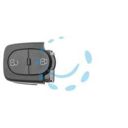 COVER CHIAVI PER AUTO AUDI HURSC2 - HURSC2 - 2 bottoni