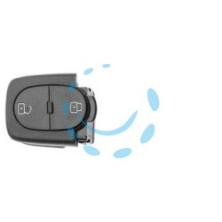 COVER CHIAVI PER AUTO AUDI HURSC2 - HURSC2 - 2 bottoni