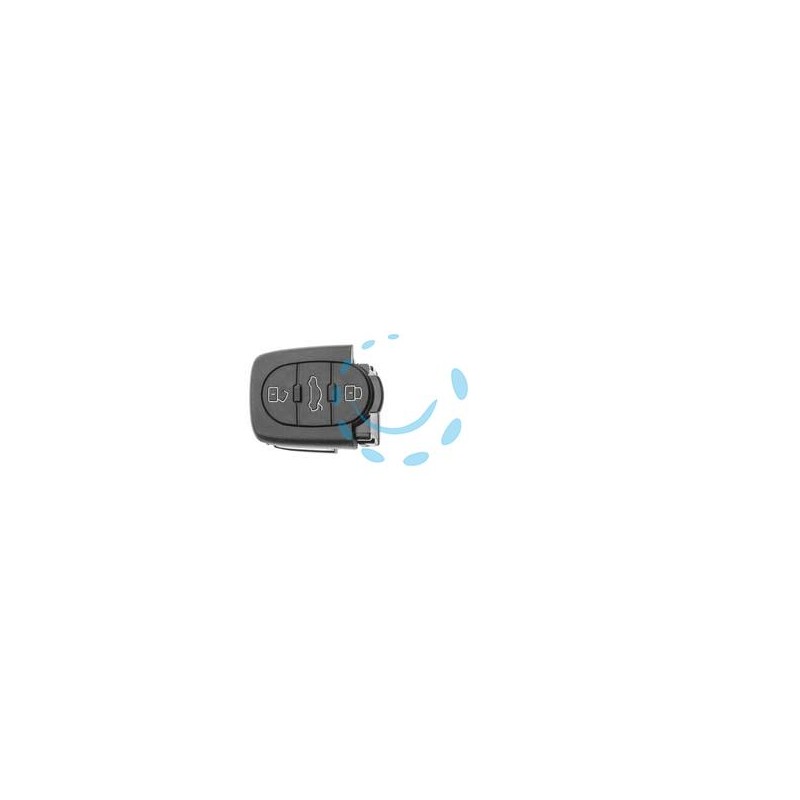 COVER CHIAVI PER AUTO AUDI HURSC8 - HURSC8 - 3 bottoni