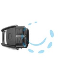 COVER CHIAVI PER AUTO OPEL VAUXHAL HURSG8N - HURSG8N - 3 bottoni