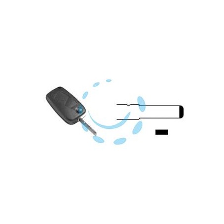 COVER CHIAVI PER AUTO FIAT SIP22RS8 - SIP22RS8 - 3 bottoni - flip