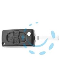 COVER CHIAVI PER AUTO PEUGEOT VA2CRS7N - VA2CRS7N - 4 bottoni