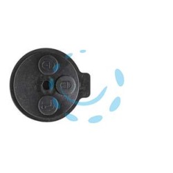 PULSANTINI IN GOMMA PER COVER CHIAVI AUTO SMART VARSD8 - VARSD8 - 3 bottoni