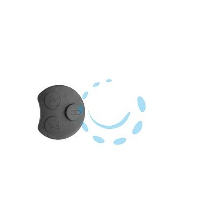 PULSANTINI IN GOMMA PER COVER CHIAVI AUTO SMART YMRS8 - YMRS8 - 3 bottoni