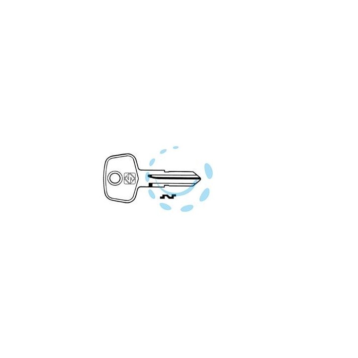 CHIAVI AUTO HUF BLAU BT2R - BT2R 